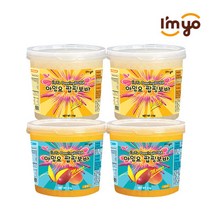 아임요 팝핑보바 리치x2개+망고x2개 버블티펄 토핑, 2kg, 4개
