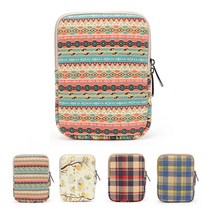 이북리더기 6인치 태블릿 보조배터리 크레마 포크3 오아시스 킨들 페어퍼화이트 체크무늬 파우치, 다이아몬드