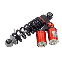 킥보드 쇼바 210mm 범용 더블 에어백 후면 충격 흡수 장치 전기 배터리 스쿠터 할리 자동차, 한개옵션0
