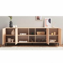 Sunshine 하부 수납장 서랍수납장 낮은서랍장 선반서랍 1800 ea4982, 화이트