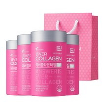 에버콜라겐 타임(1개월)+미니쇼핑백, 3g*30포, 4박스