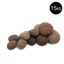 마이플랜트 라바스톤 레드 15kg 대포장, 1호(20~30mm), 1개