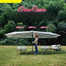 우산접이식타프 대형 초간단 파라솔 자동차 가림막, 실버 그레이 + 사이드 커튼