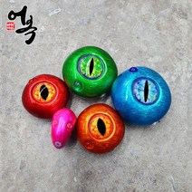 어복 빅아이 타이라바헤드 참돔채비, 150g, 오렌지
