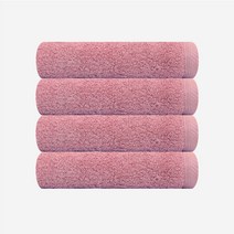송월타올 호텔무지40cm*80cm 180g 보풀제거코마사 40수 면100 도톰한 가정용크기 부드러운40수, 1장, 핑크