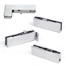 가네모 비매립 컴팩트 힌지 유리문 강화도어 부속 모음, 02 하부 가네모 (좌형)