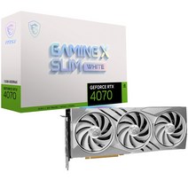 MSI GeForce RTX 4070 GAMING X SLIM WHITE 12G