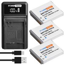 캐논 파워 샷 S120 SX510 HS SX280/SX500 is SX700 D20 S90 ELPH 500 용 NB-6LH 배터리 및 스마트 고속 충, 03 3 pack kit