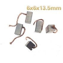 자동차부품 자동차 전기 히터 팬 라디에이터 송풍기 용 고 구리 카본 브러시 6x6x13.5 7x7x12.4 8x8x19 8x9, 01 5pcs 6x6x13.5mm