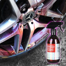 지엠지모터스 코란도 투리스모 13~19전용 레드온 아이언 리무브 휠 딥클린 철분제거제, 1개, 500ml