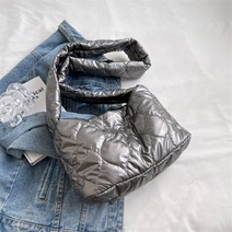 패딩백 패딩 가방 숄더백최고급 디자이너 브랜드 패션 토트 백 용 숄더백 메신저백 작은 크로스바디백 겨울