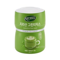 동서 리치스 지리산 그린티믹스 550g (녹차가루 12%), 상세페이지 참조