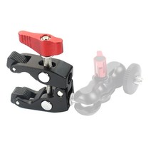 매직 암 크랩 클로 슈퍼 클램프 집게 플라이어 클립 홀더 스튜디오 플래시 브래킷 카메라 삼각대 모노 포드, 한개옵션0