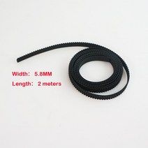 레이저각인기 조각칼 목선반 5.8mm 벨트가 있는 4 륜 선형 레일 자동차 CO2 레이저 CNC 공작 기계 부품 2, 01 only Belts