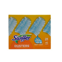 스위퍼 swiffer 먼지털이 본품 핸들+청소포 28매 1박스