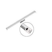 304 스테인리스 스틸 원형 모세관 1-12mm 이음새 없는 직선 튜브 길이 개, 37 3x1x500mm 3pcs