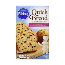 1+1 Pillsbury 크랜베리 퀵 브레드 믹스 15.6온스, 1
