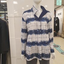 블루페페 부평점 매장 행사가멋스런 셔츠형 블라우스 품 길이 여유 있어요 봄 가을용