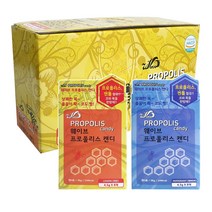 웨이브 프로폴리스 캔디 8개입x12개 목캔디 멘톨함유 졸음캔디 HACCP, 페퍼민트x12개