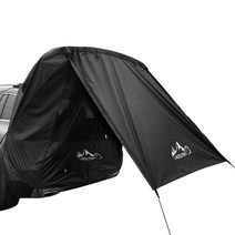 QM6차박텐트 캠핑 car trunk tent car bed camp tents for 픽업 트럭 방수 raiy for self-driving tour shield, 검은색