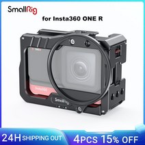 카메라 렌즈 필터 SmallRig-Vlog 케이지 및 52mm 어댑터 Insta360 ONE R 4K 에디션용 Vlog 비디오 촬영 삼각대 지원 2901