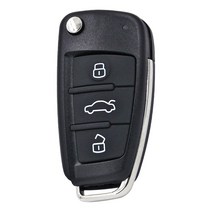 KEYDIY B02 리모컨. 아우디 A6L 스타일 키 미니 URG200, 01 1PC