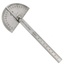 180 학위 각도기 금속 각도 파인더 Goniometer 각도 눈금자 스테인레스 스틸 목공 도구 회전 측정 눈금자 100/150, green