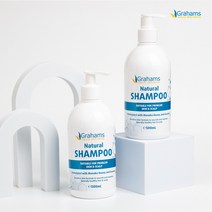 [그라함스] 내추럴 샴푸 500ml - 건조 민감성 두피 99%내추럴, 단품