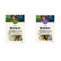 후코홀릭 강아지 수제간식 100g, 명태 + 블루베리 혼합맛, 10개