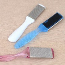 발바닥케어 굳은살제거 각질관리 풋파일 티눈 복숭아뼈 뒤꿈치 세척매트 발톱연화제, 양면(7-6)