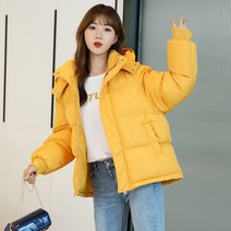 캐주얼 후드 숏패딩 하늘비즈 A31 J619X873