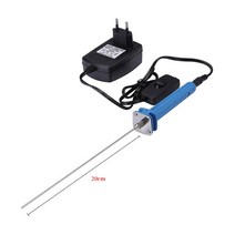 폼 우드락 스티로폼 열선 커터 전원 공급 장치 폼 커터 펜 포함 보드 2mm 직경 5cm-25cm 크기 플라스틱 손, 09 EU 20cm