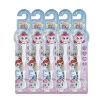 인터팜 반짝반짝 캐치티니핑 피규어 칫솔, 5개, 하츄핑