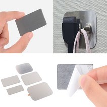 1P 중형 사각 자석철판 미니철판 조각철판 미니자석판 자석용철판, 56x37mm