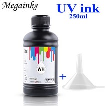 250 소프트 UV 잉크 엡손 T50 1390 1400 1410 1430 1500W L800 L850 L1400 L1800 R270 R280 R290 R300 R330 평판 프린터, [07] 250ML Light Magenta