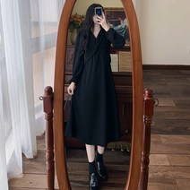 바이제이가먼트 flaiv 심플 여밈 원피스 드레스