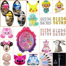 미키미니풍선 포켓몬 핑크퐁 아기상어풍선 티니핑생일 피카츄생일파티, 미니마우스