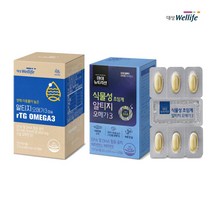 대상웰라이프 마이뉴트리션 초임계 식물성 알티지 오메가3 30캡슐 1박스, 식물성 초임계알티지오메가3 950mg 1박스