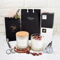 캔들이케아 이필모 향초만들기 9oz DIY 소이캔들세트, 추가상품 - 09.로즈버드