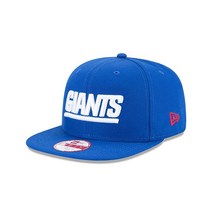남성 New Era / NFL 베이직 9FIFTY 조절 가능한 스냅백 모자 5714599611, Blue