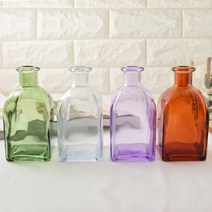 [캔들이케아] 250ml 컬러 사각우유 디퓨저용기 4color 대, 추가상품 - 코르크 디퓨저마개