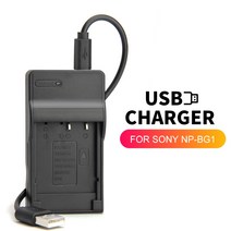 소니 카메라용 NP-BG1 NP-FG1 USB 배터리 충전기 DSC W290 W300 W30 W35 W40 W50 W55 W70 W80 W85 W90 WX1 WX10, [01]