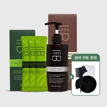 [새치샴푸 SET]아임브로 리턴 새치케어 샴푸 내추럴브라운 200ml 본품 + 초염색 본품 + 셀프 염색 키트 무료 증정 :: 샴푸하면 새치가 커버되는 신개념 컬러체인지 샴푸, 새치샴푸 1+펌프 1+초염색 1box+염색키트 1set