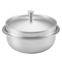 쿡에버 18cm 스테인레스 스뎅 스텐 뚝배기 강된장 된장찌개용