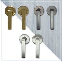 방문손잡이 문손잡이 화장실문손잡이 욕실손잡이 실린더 시린다 버튼형 문고리 엔젤금속 SSL-2961, 02_ EB 에보니블랙