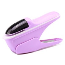 No Staples Nail Free Stapler Mini Cute Paper Book Binding Stapling Machine Stapleless Staplers Stationery, 보라