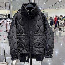 [KYO컴퍼니] ZARA 여성 스탠드카라 숏패딩 경량 패딩 봄신상 2컬러
