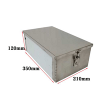 적재함 1톤 트럭 포터2 배터리 공구함 스테인리스, 60V12 A 33 26 13mm