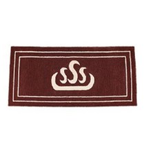 온천매트 소(고급형) 60cm x 90cm 적색