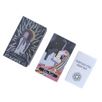 카탄2022 새로운 12x7cm 우주 Coven 타로 78 카드 갑판 영어 종이 지시 파티 재미있는 점쟁이 보드 게임, 01 12x7 Cosmic Coven